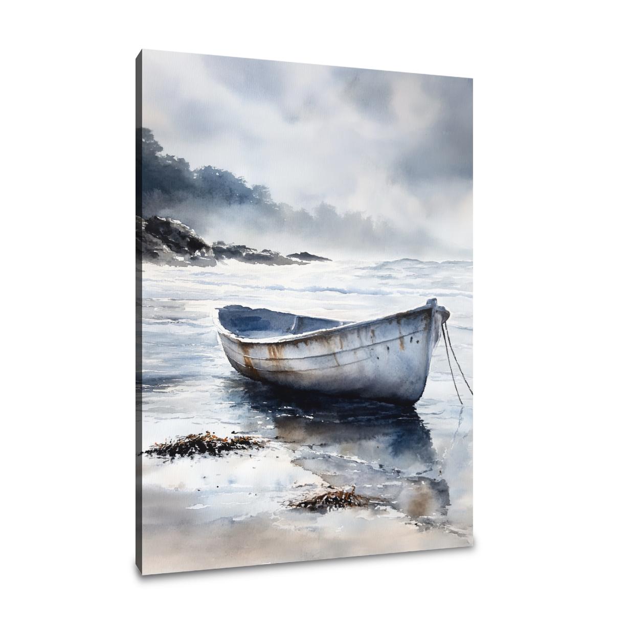 Reflective Tides Canvas