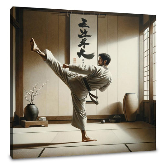 Martial Arts Focus Canvas