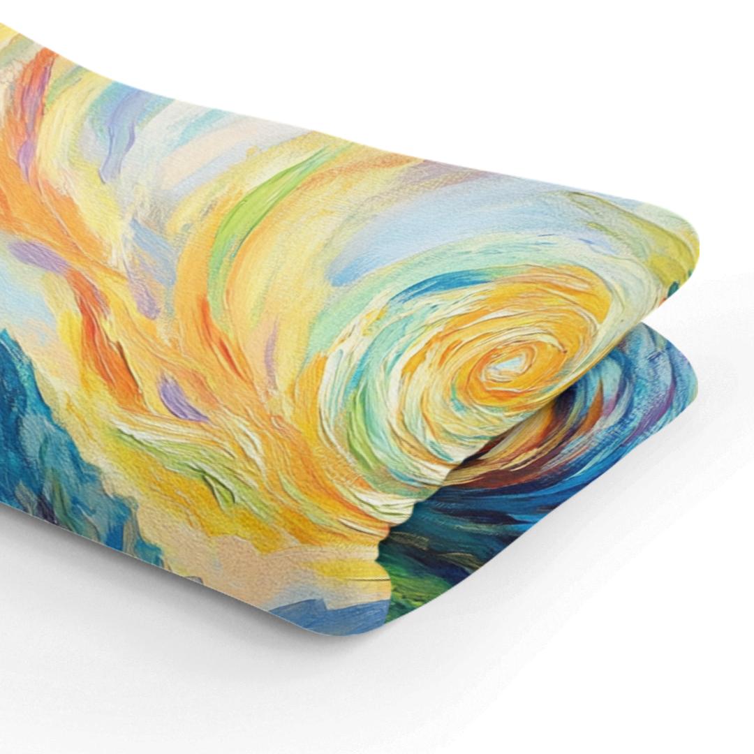 Psychedelic River Reverie Blanket