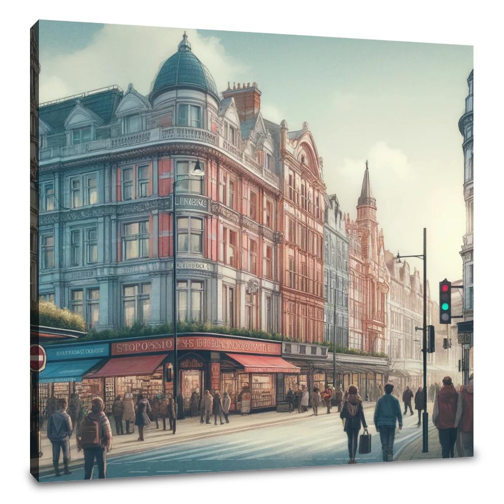 Charing Cross Road Canvas