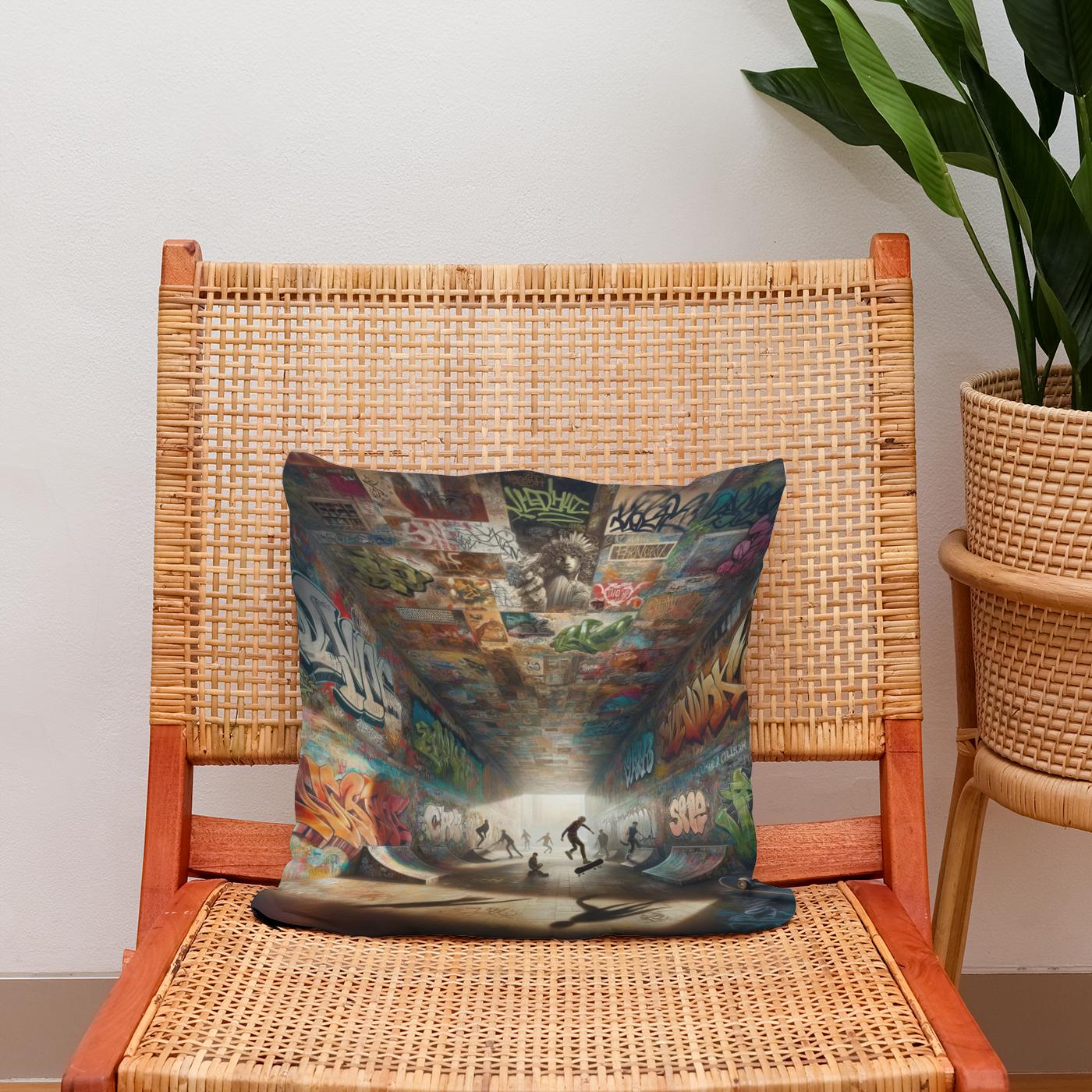 Underpass Artistry Cotton Cushion