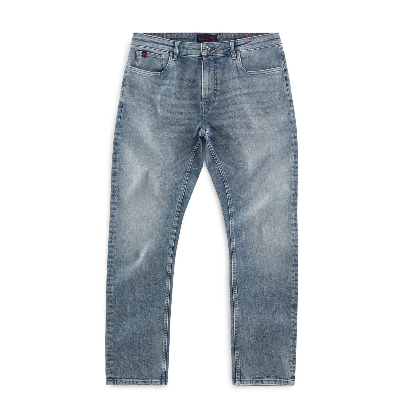 Alaska straight fit jeans in Steel Blue