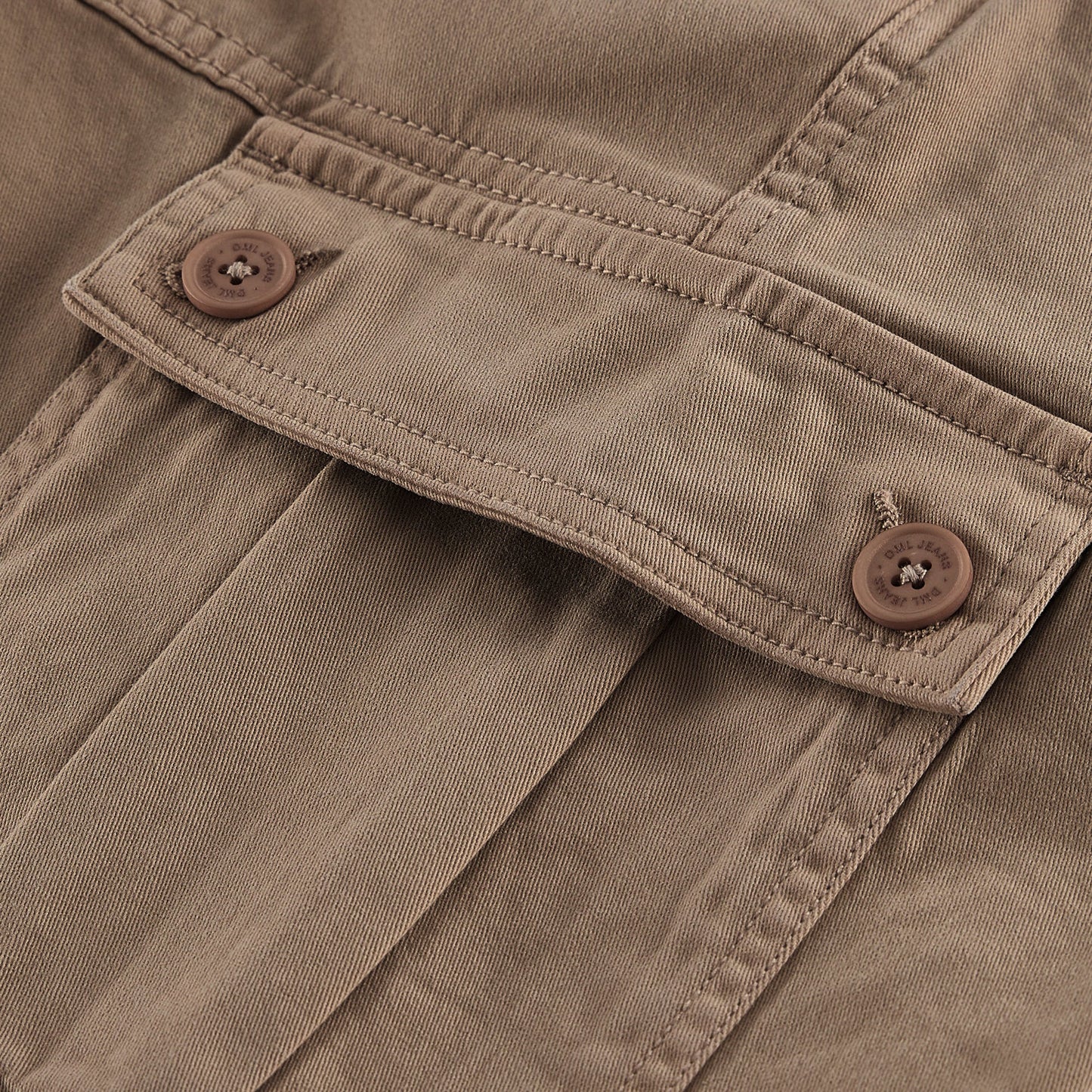 Albion cargo pant in Mushroom