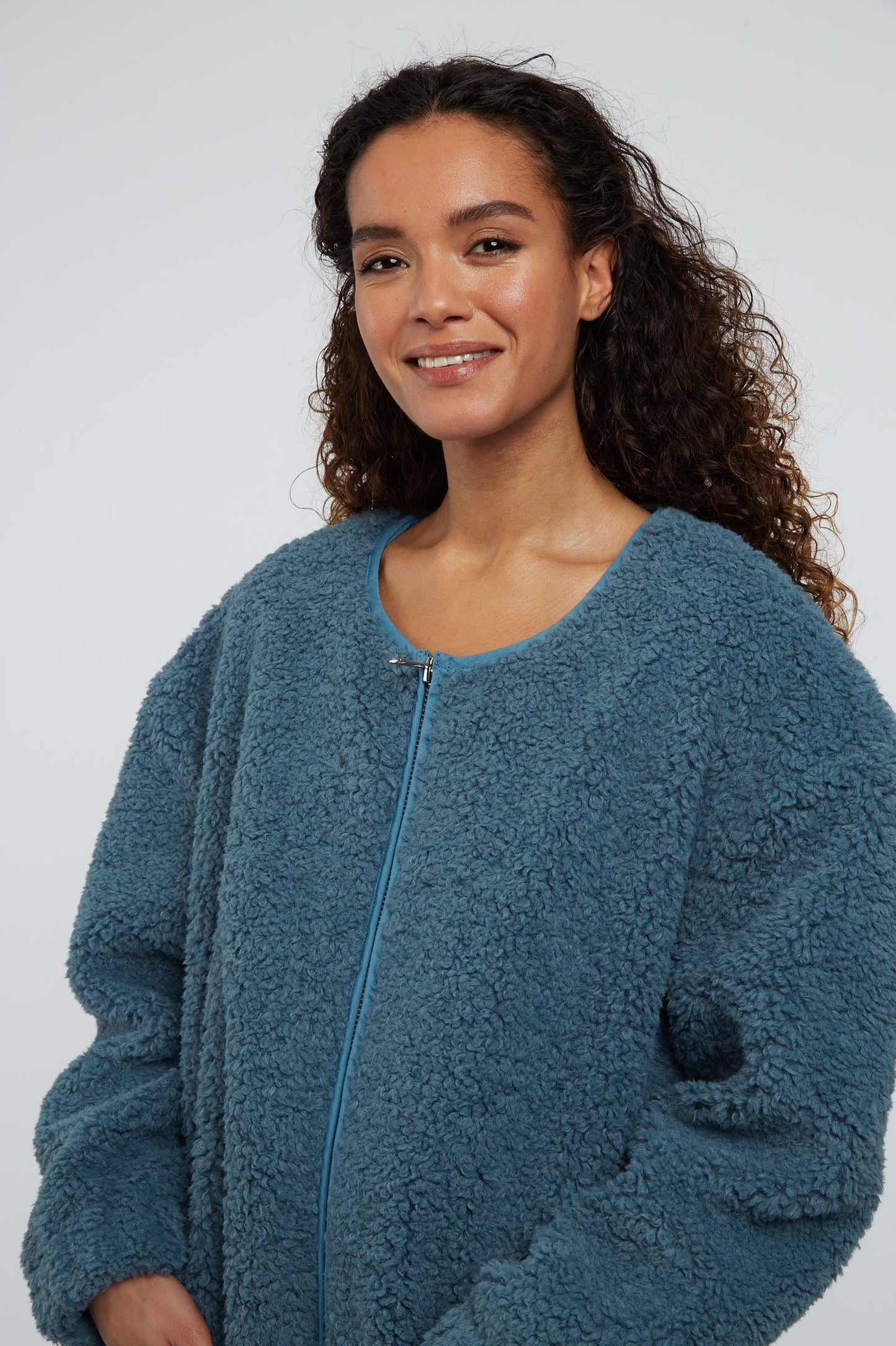 Louche Aldora Coat - Teal