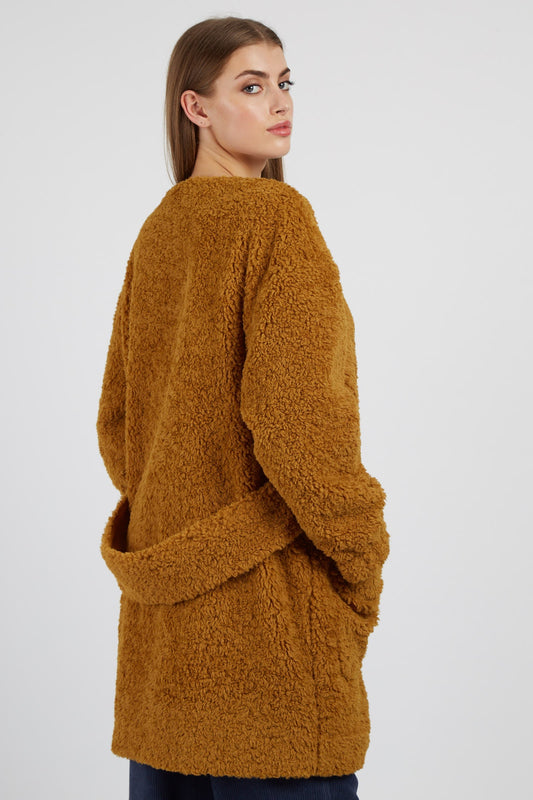 Louche Aldora Coat - Mustard