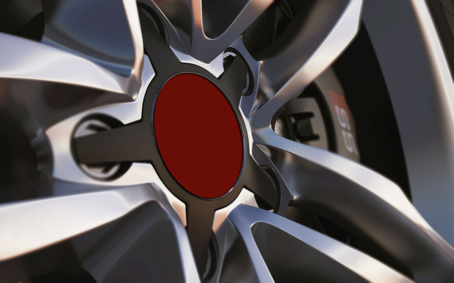 Upload Your Own Custom Design Universal Fit Alloy Wheel Centre Cap Badges (Pack of 4)