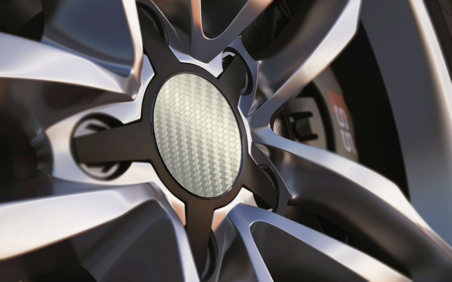 Upload Your Own Custom Design Universal Fit Alloy Wheel Centre Cap Badges (Pack of 4)