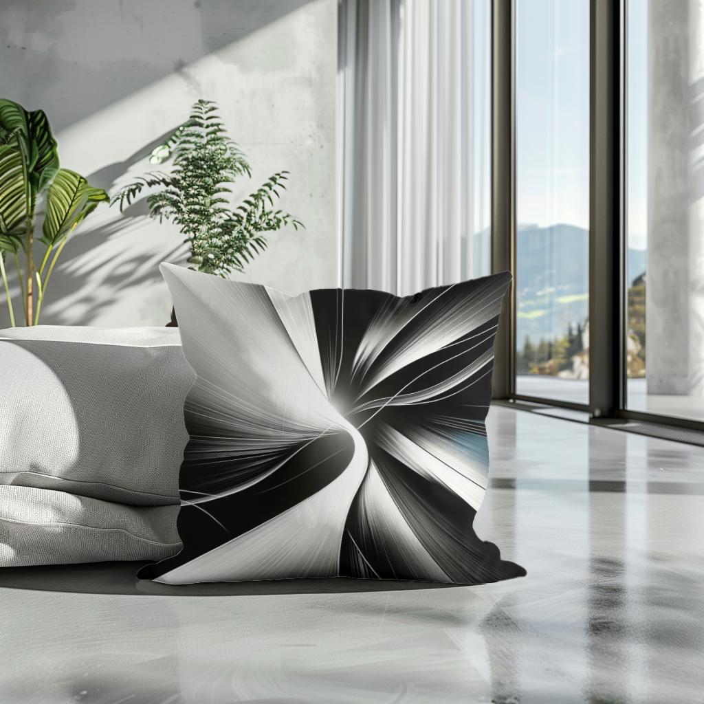 Contrast Harmony Cotton Cushion