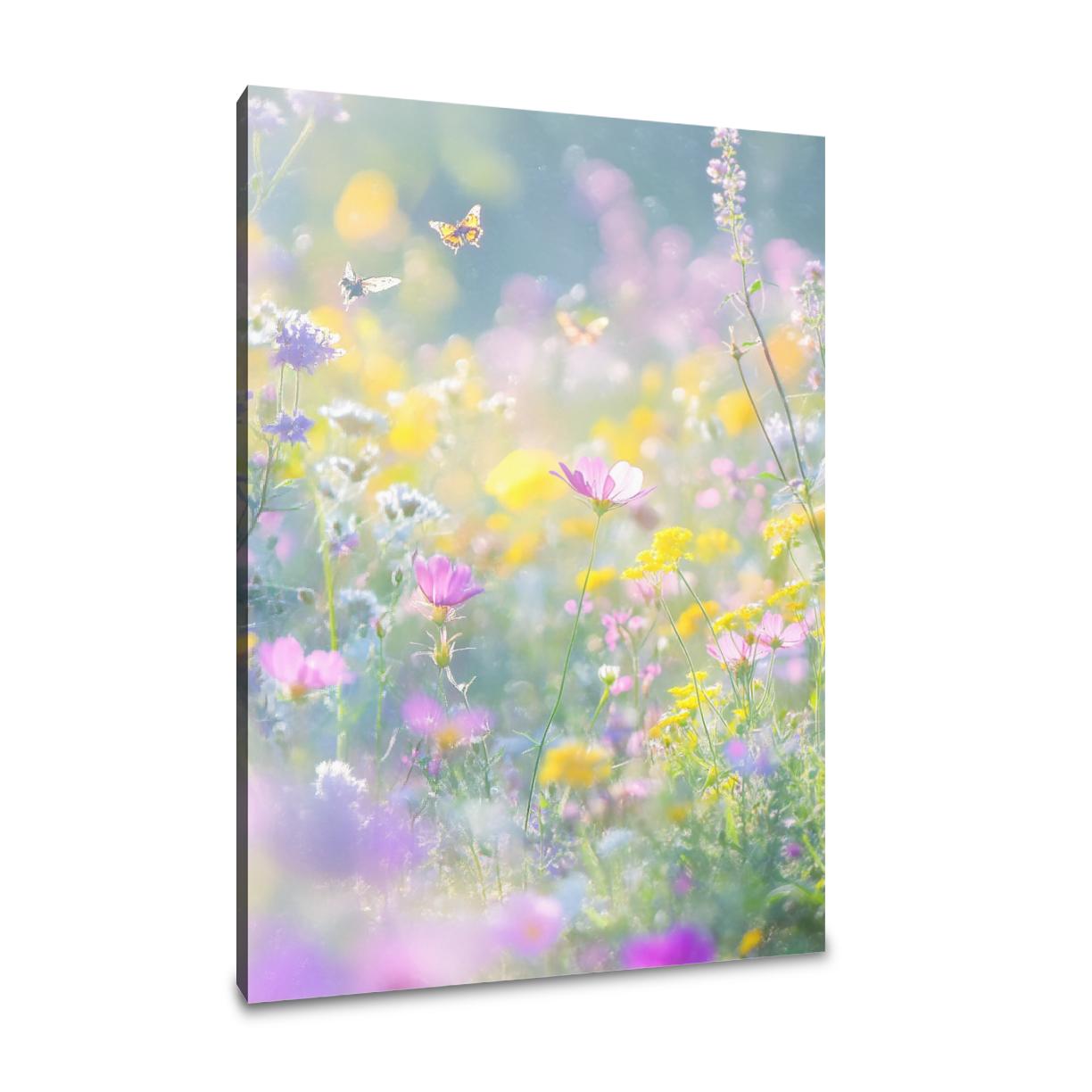 Melancholic Meadow Canvas