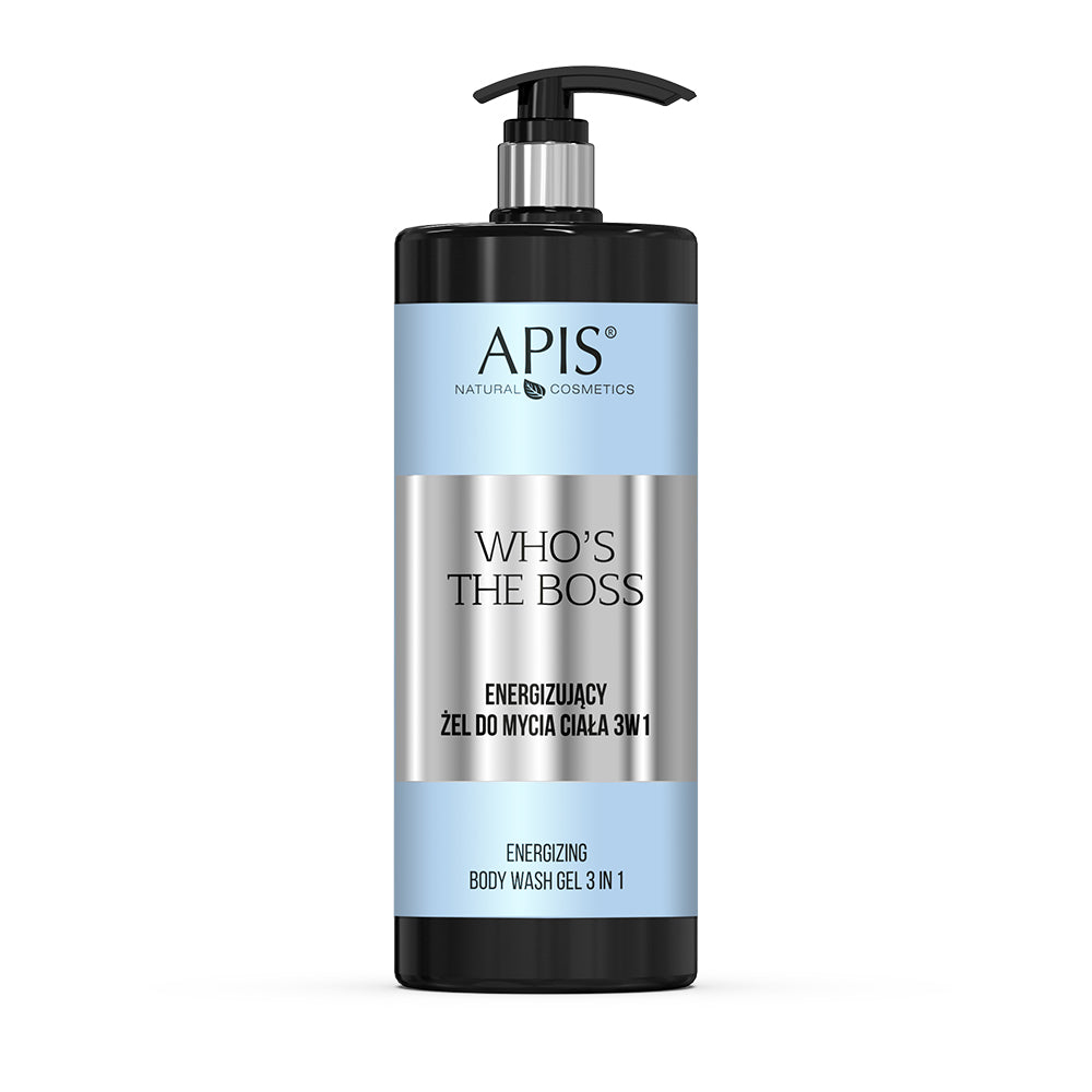 APIS Who’s the Boss Energising 3‑in‑1 Body Wash Gel |  1 L