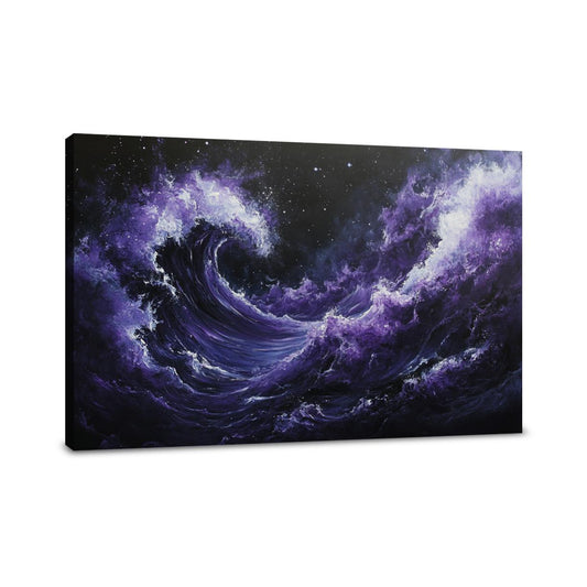 Cosmic Wave Canvas