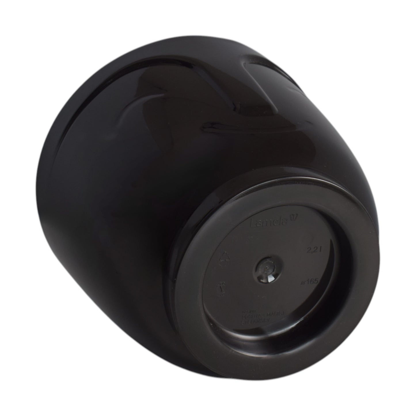 Atena Pot Without Hole 185mm Black
