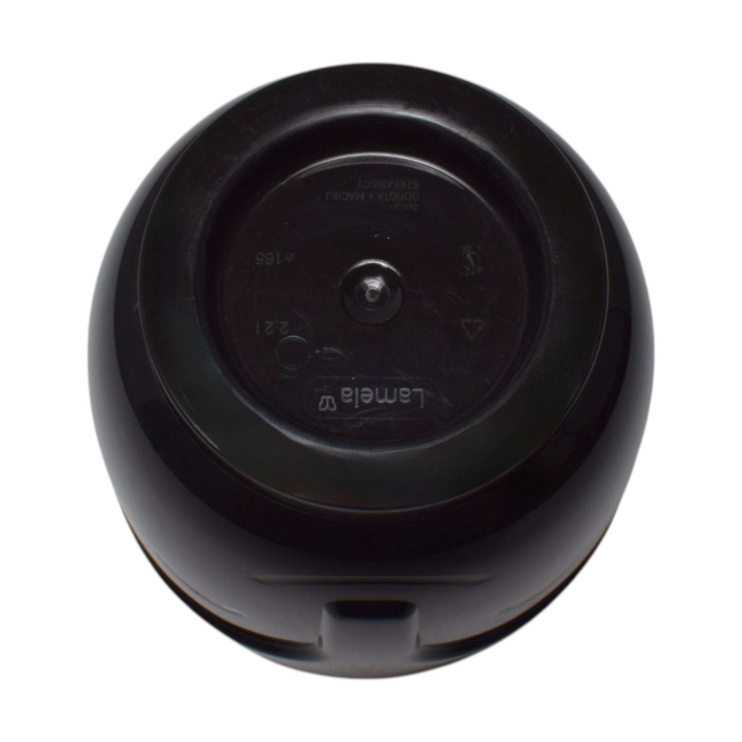 Atena Pot Without Hole 185mm Black