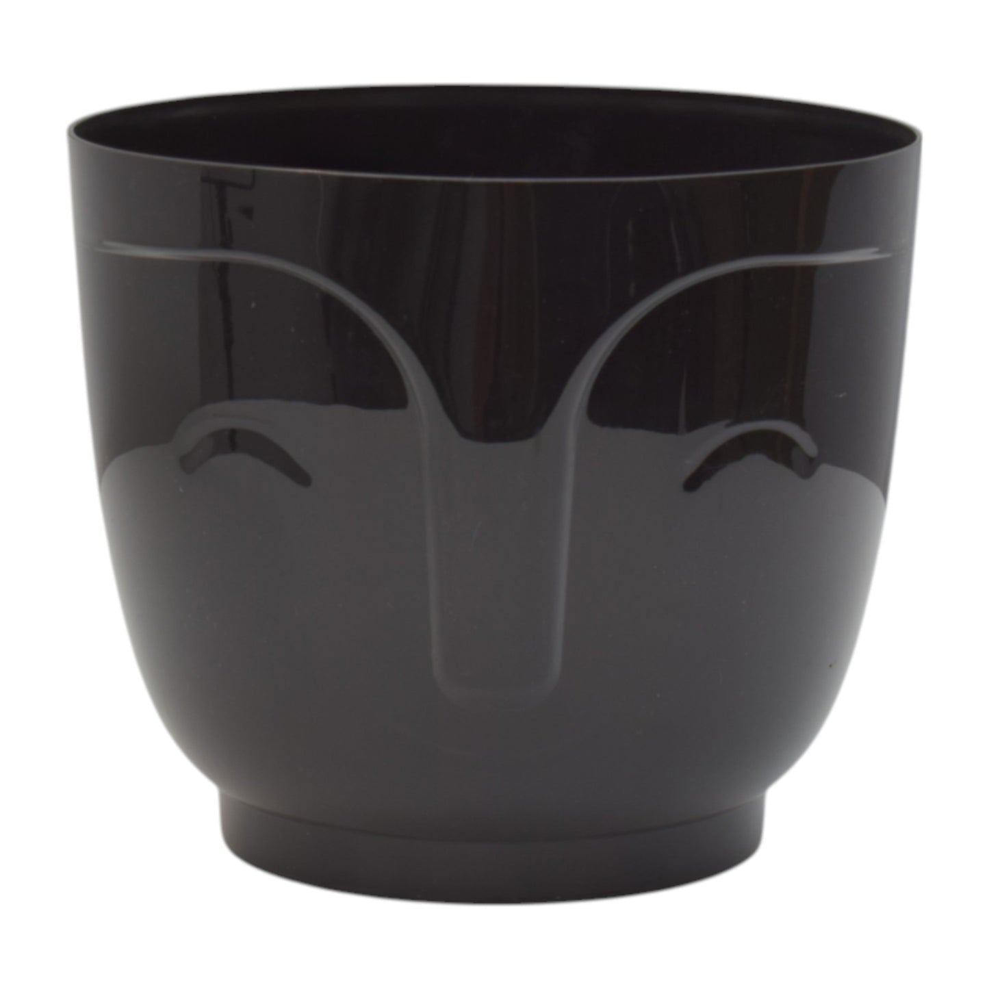 Atena Pot Without Hole 165mm Black