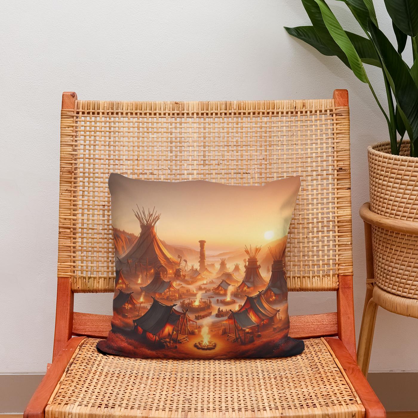 Tauren Twilight Cotton Cushion