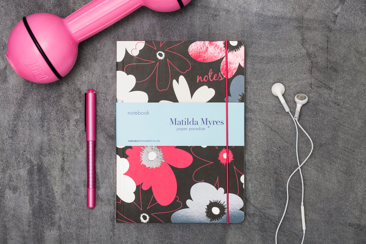 Matilda Myres | A5 Ruled Notebook | Floral