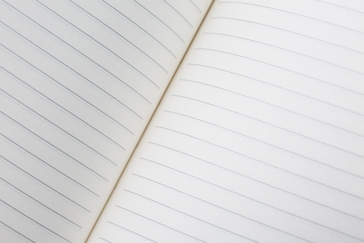 Matilda Myres | A5 Ruled Notebook with Rose Gold Foil