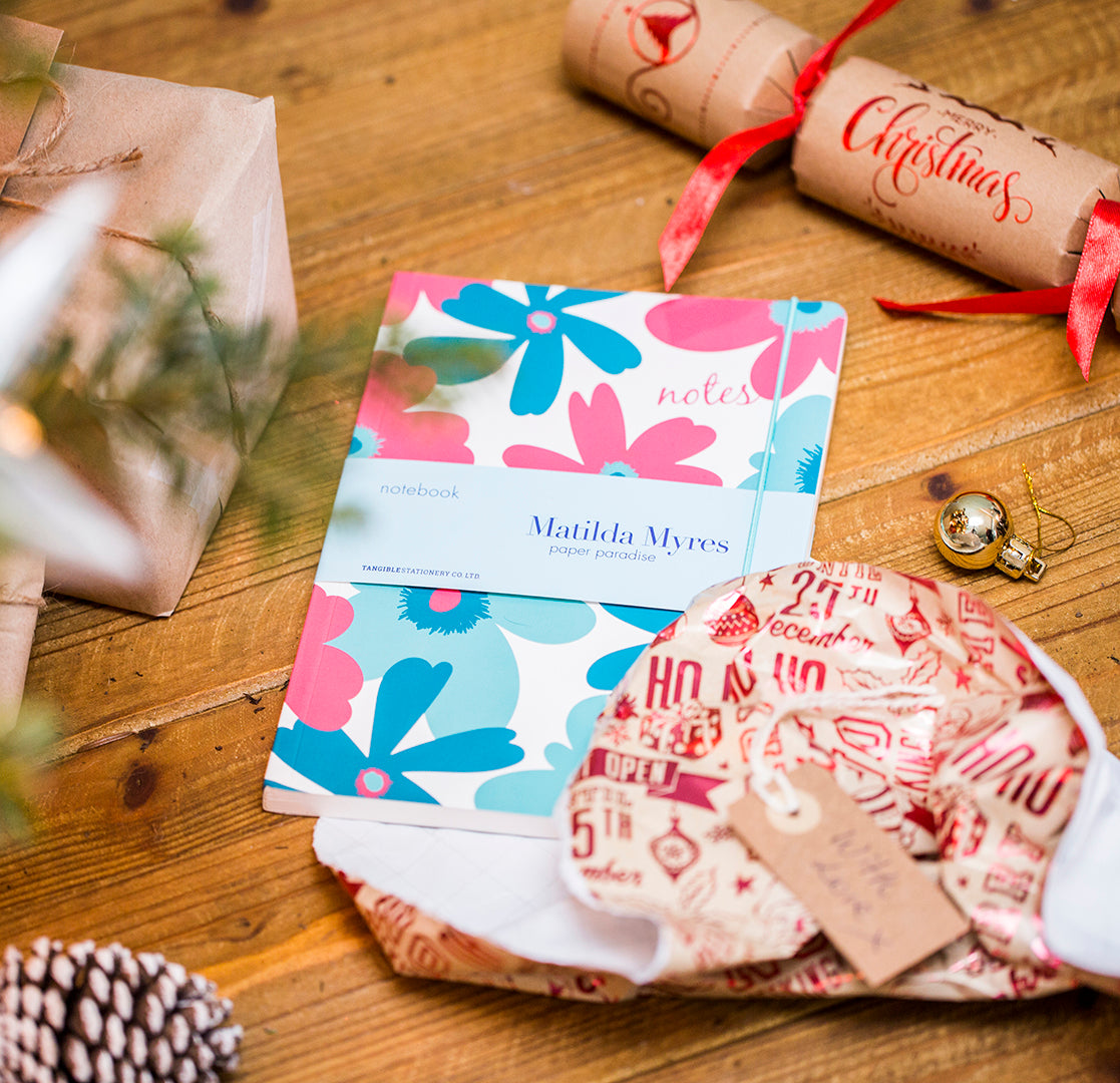 Matilda Myres | A5 Ruled Notebook | Floral