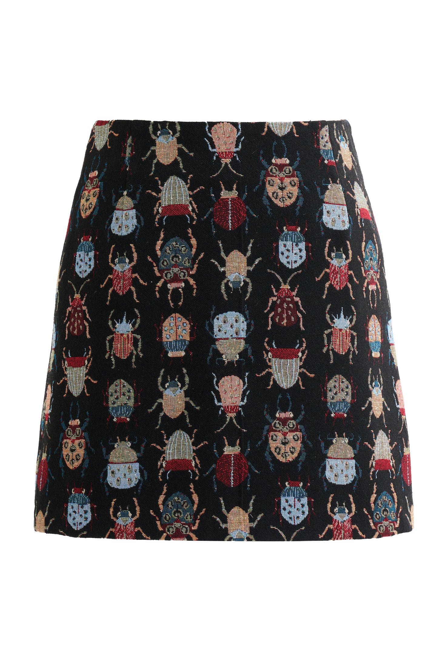 Aubin Beetlejuice Jacquard A-Line Mini Skirt
