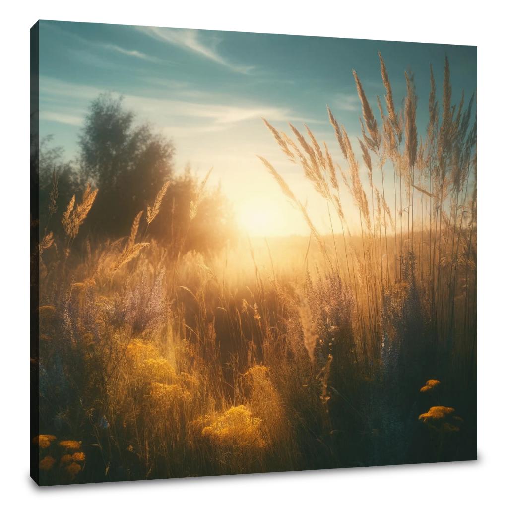 Sunlit Tranquillity Canvas