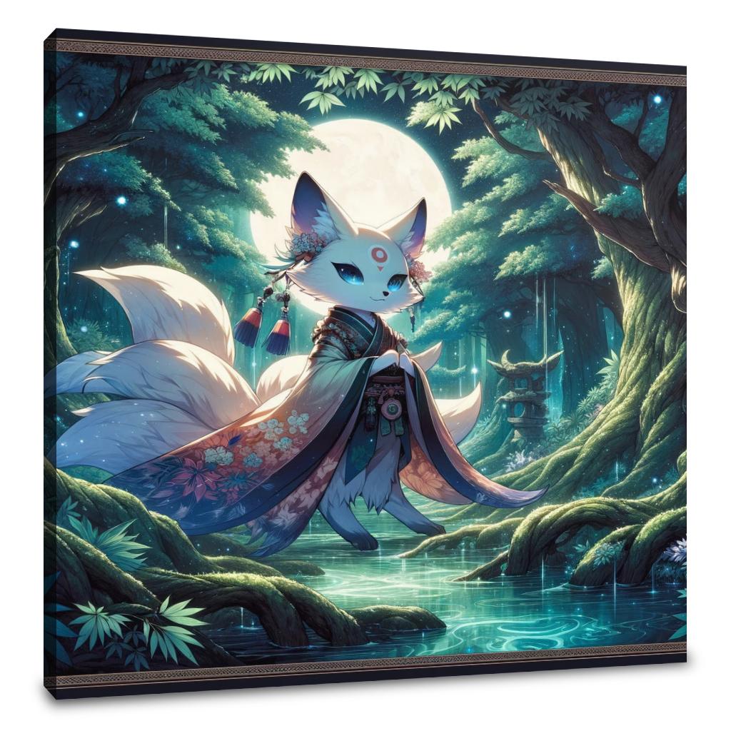 Mystical Moonlight Canvas