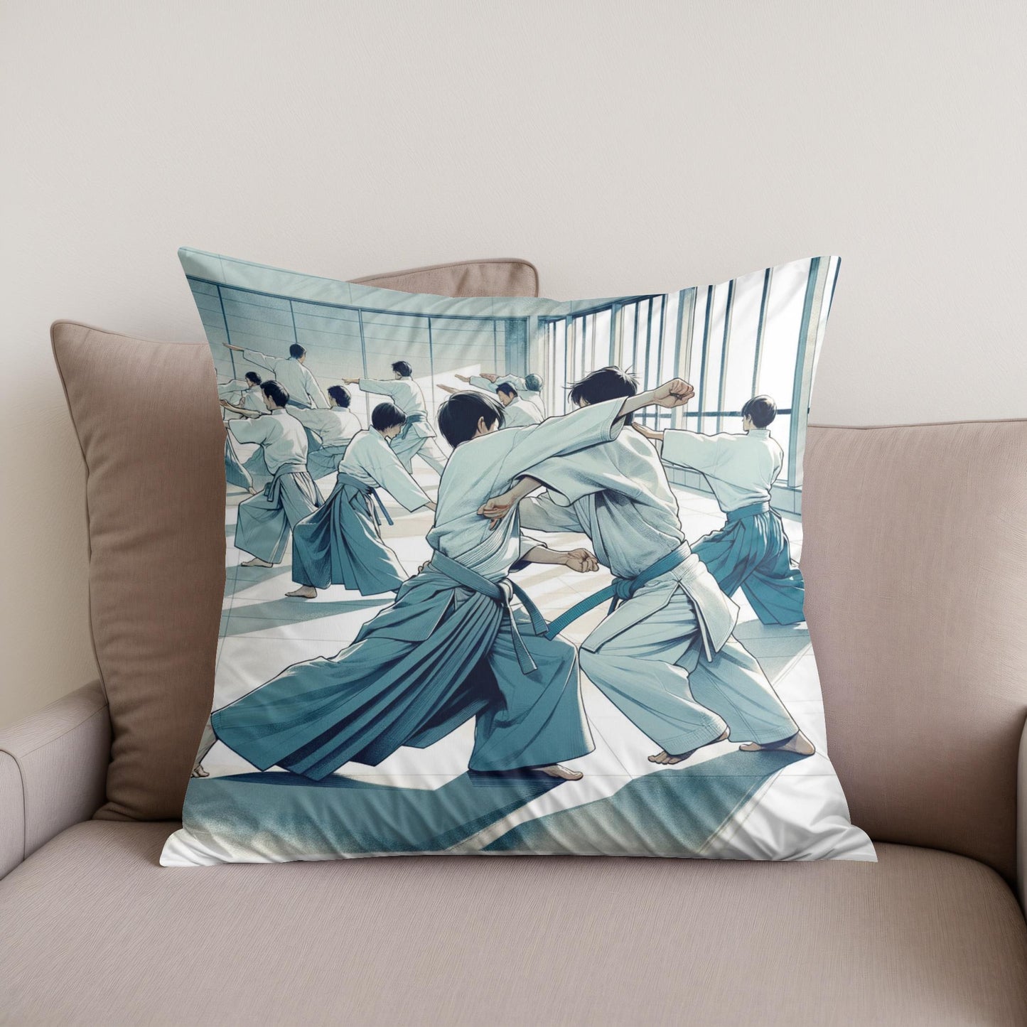 Aikido Harmony Cotton Cushion