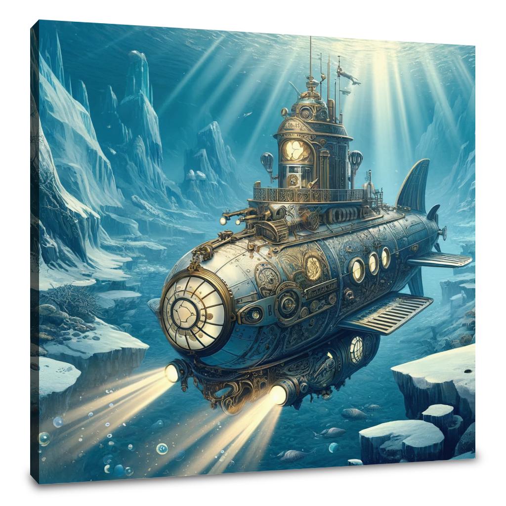 Victorian Depths Canvas