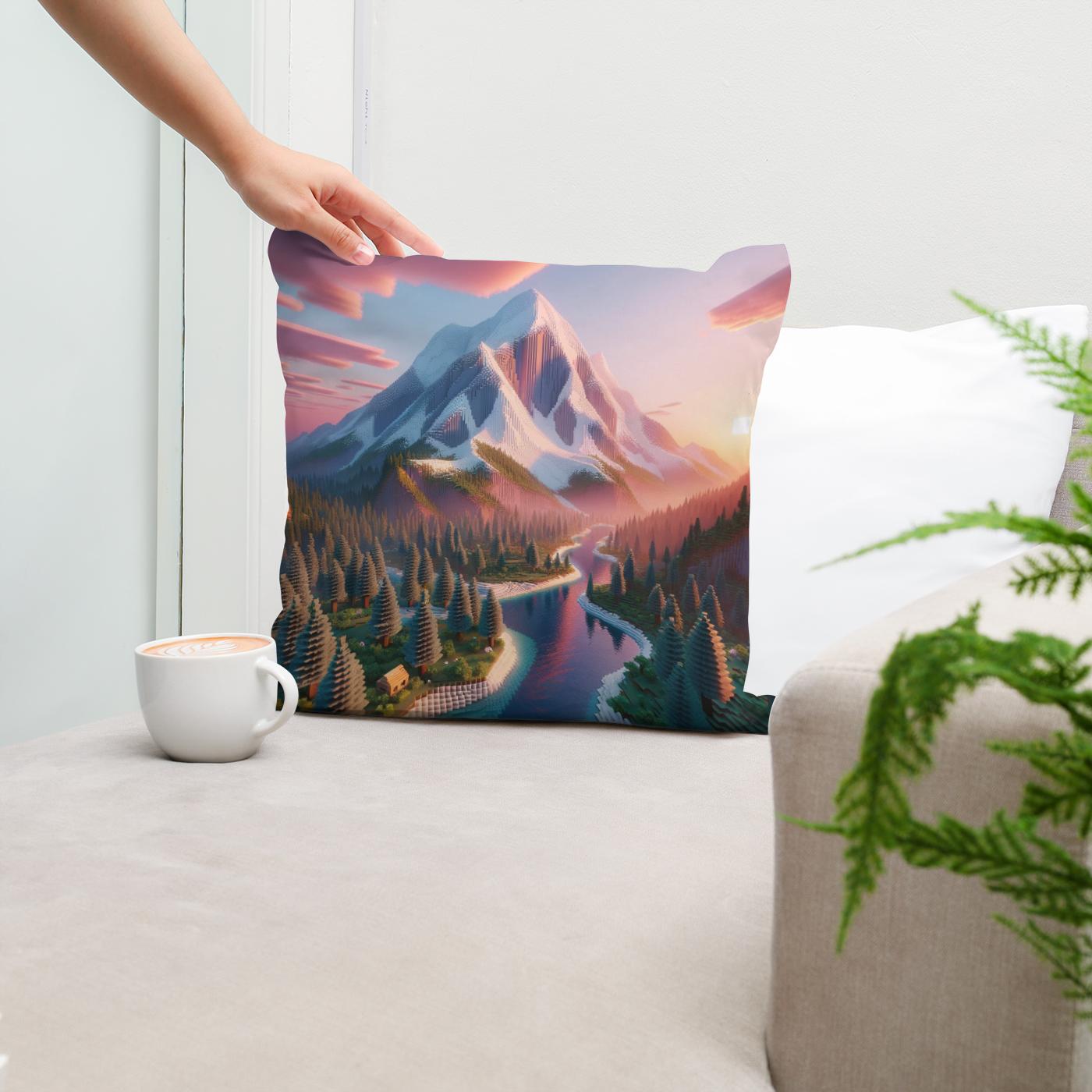 Mystic Meadow Cotton Cushion