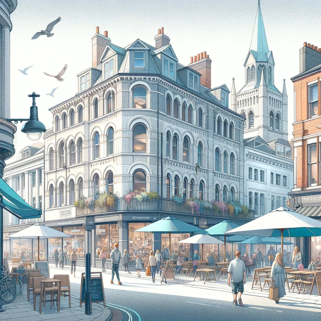 Above Bar Street Canvas