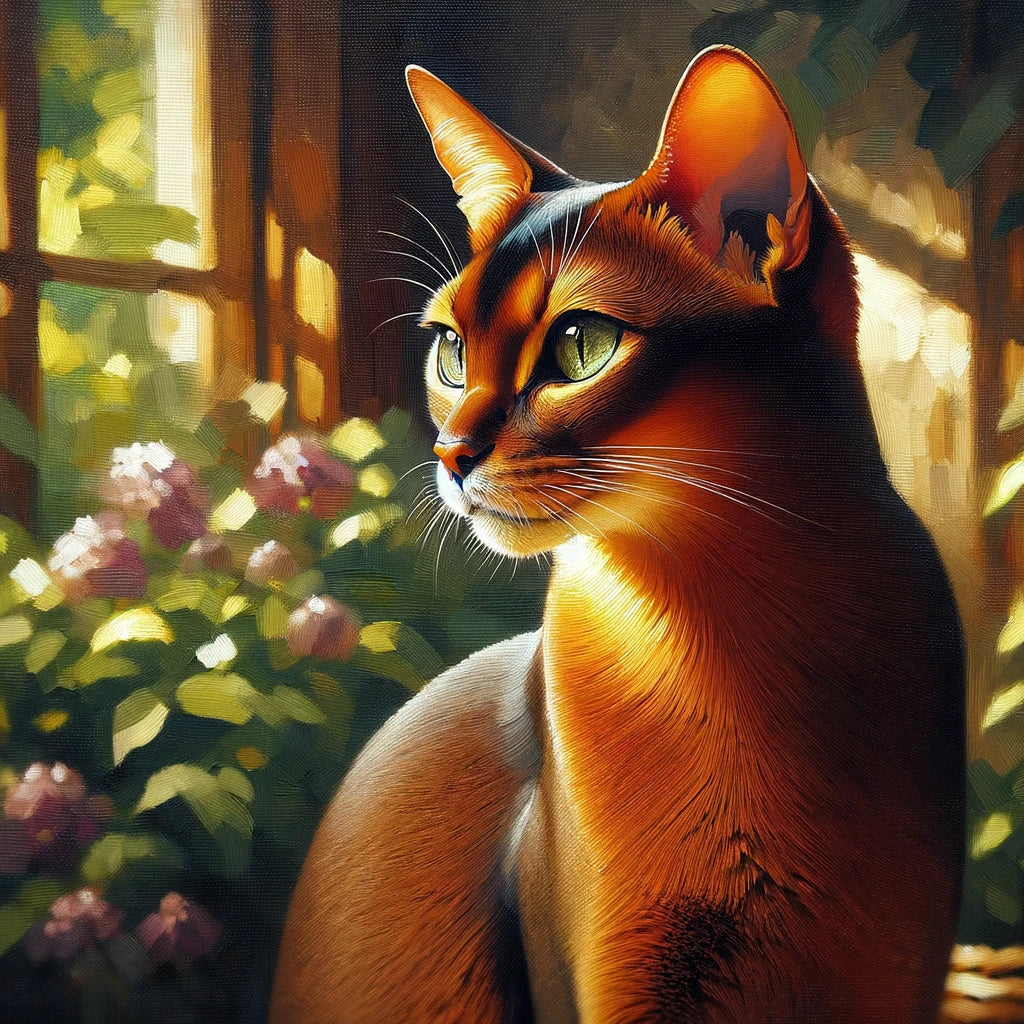 Abyssinian Tranquility Canvas