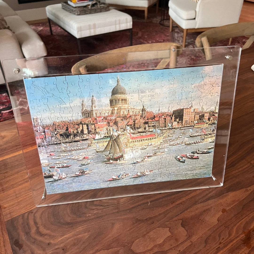 Double Sided Acrylic Frame - For '250' Piece 360x250mm