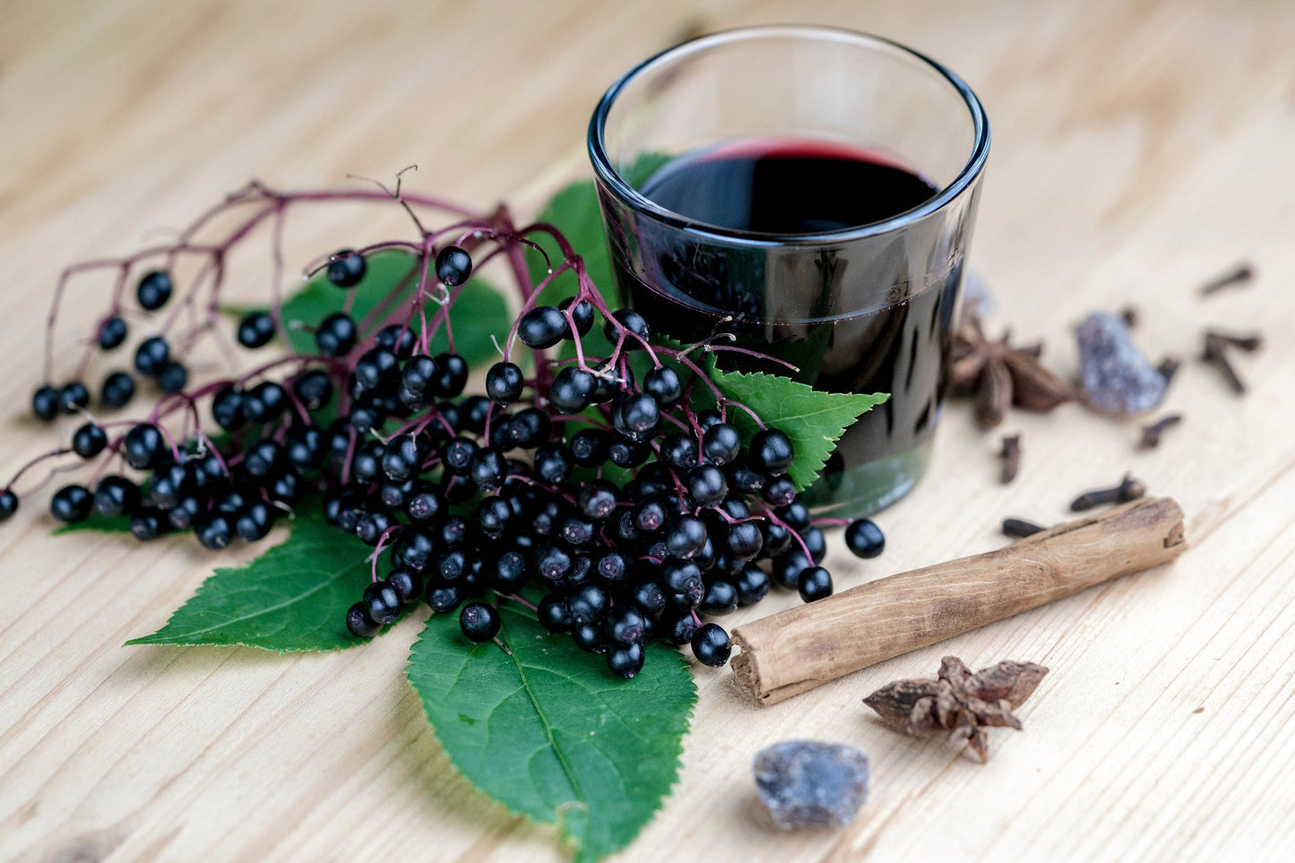 Angel's Elderberry Syrup with Organic Ingredients - Honey or Molasses(Vegan)
