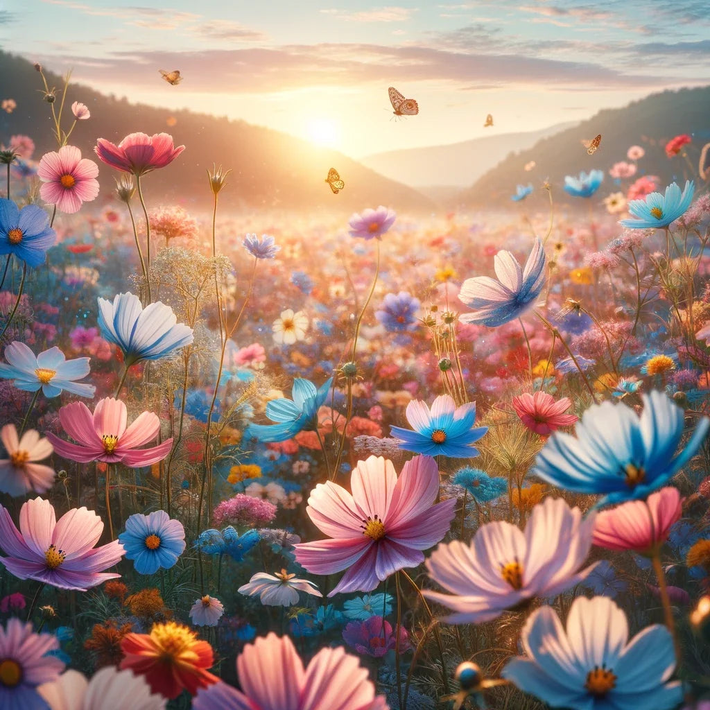 Afternoon Wildflower Canvas