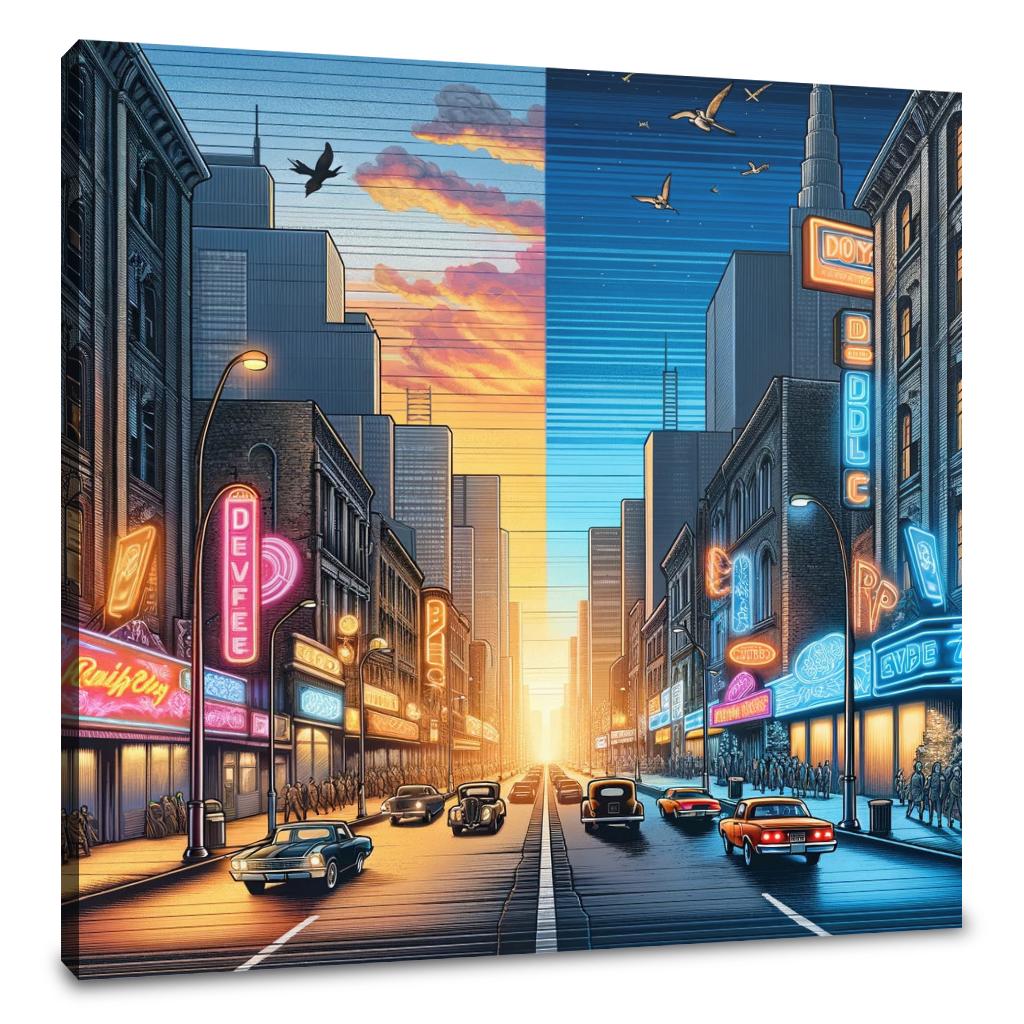 Metropolis Evolution Canvas