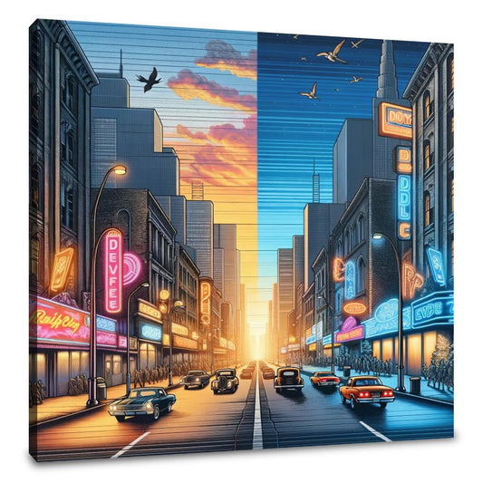 Metropolis Evolution Canvas