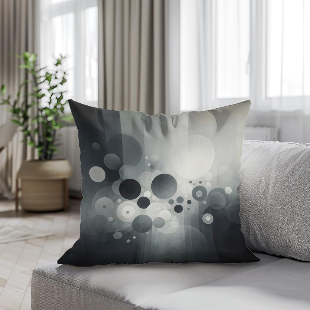 Serene Geometrics Cotton Cushion