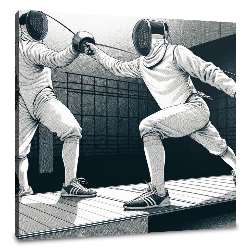Elegant Parry Canvas