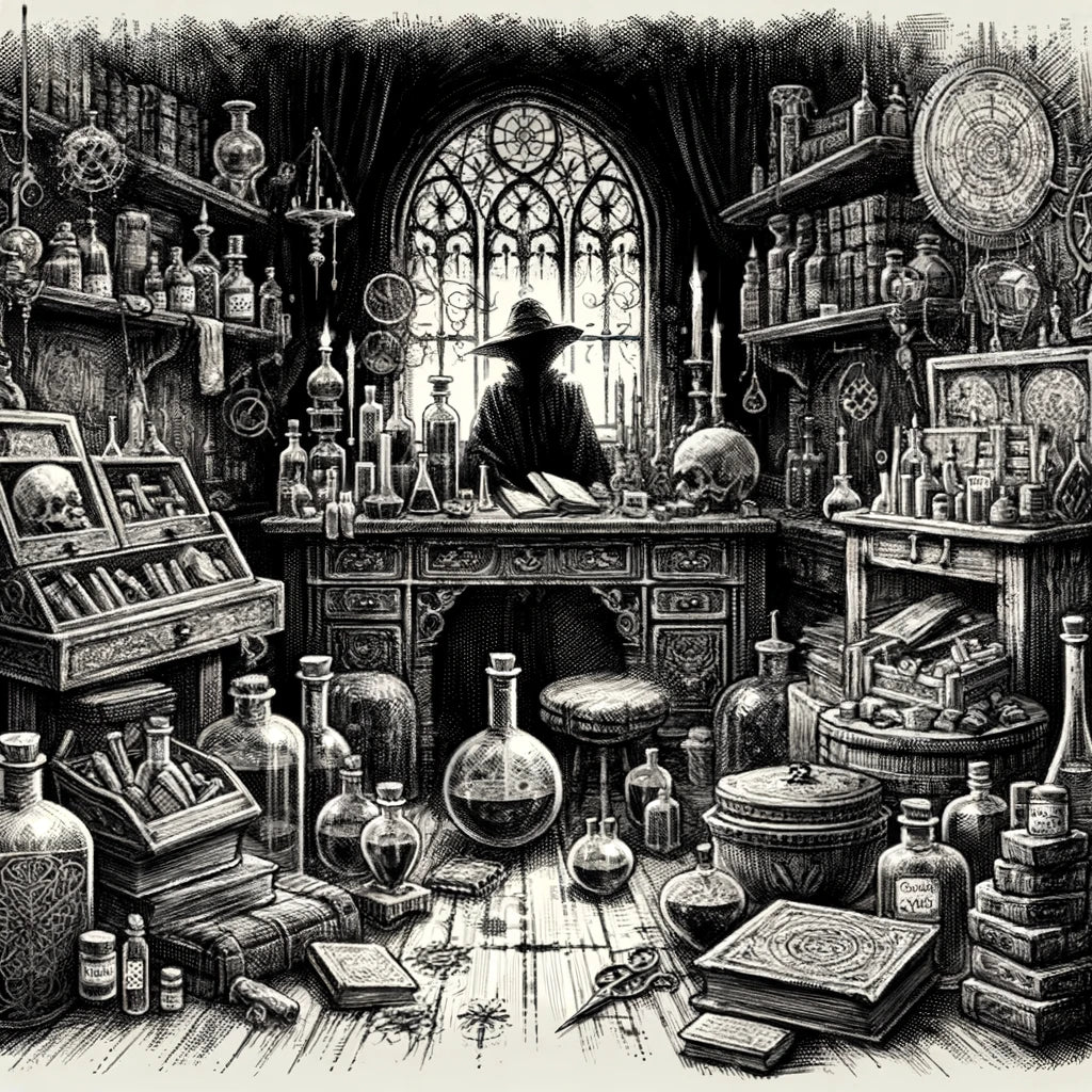 Alchemist's Lair Canvas