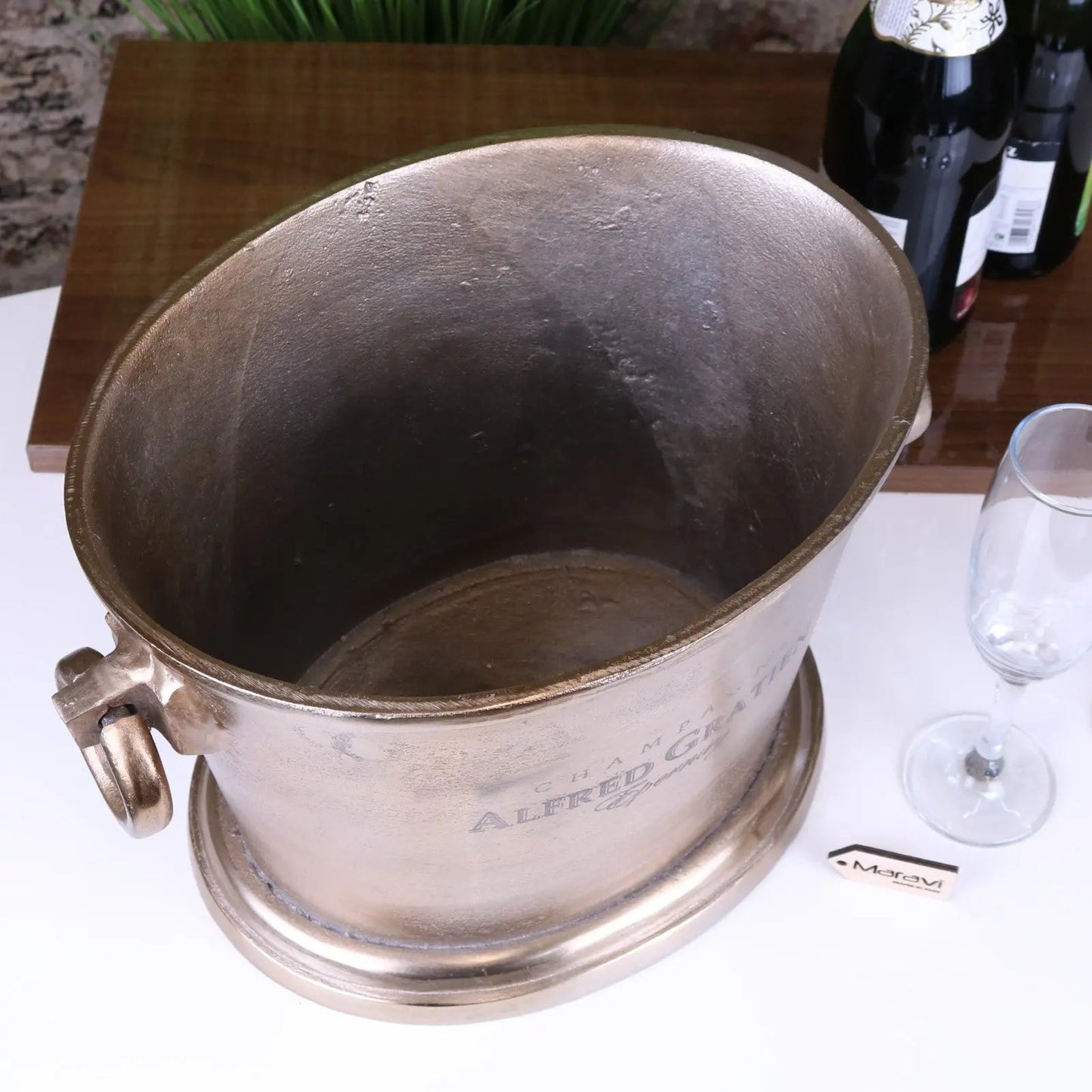 Alfred Gratien Luxury Light Gold Champagne Ice Bucket