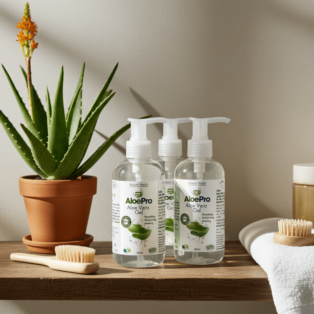 AloePro Aloe Vera Gel 200ml - Triple Pack