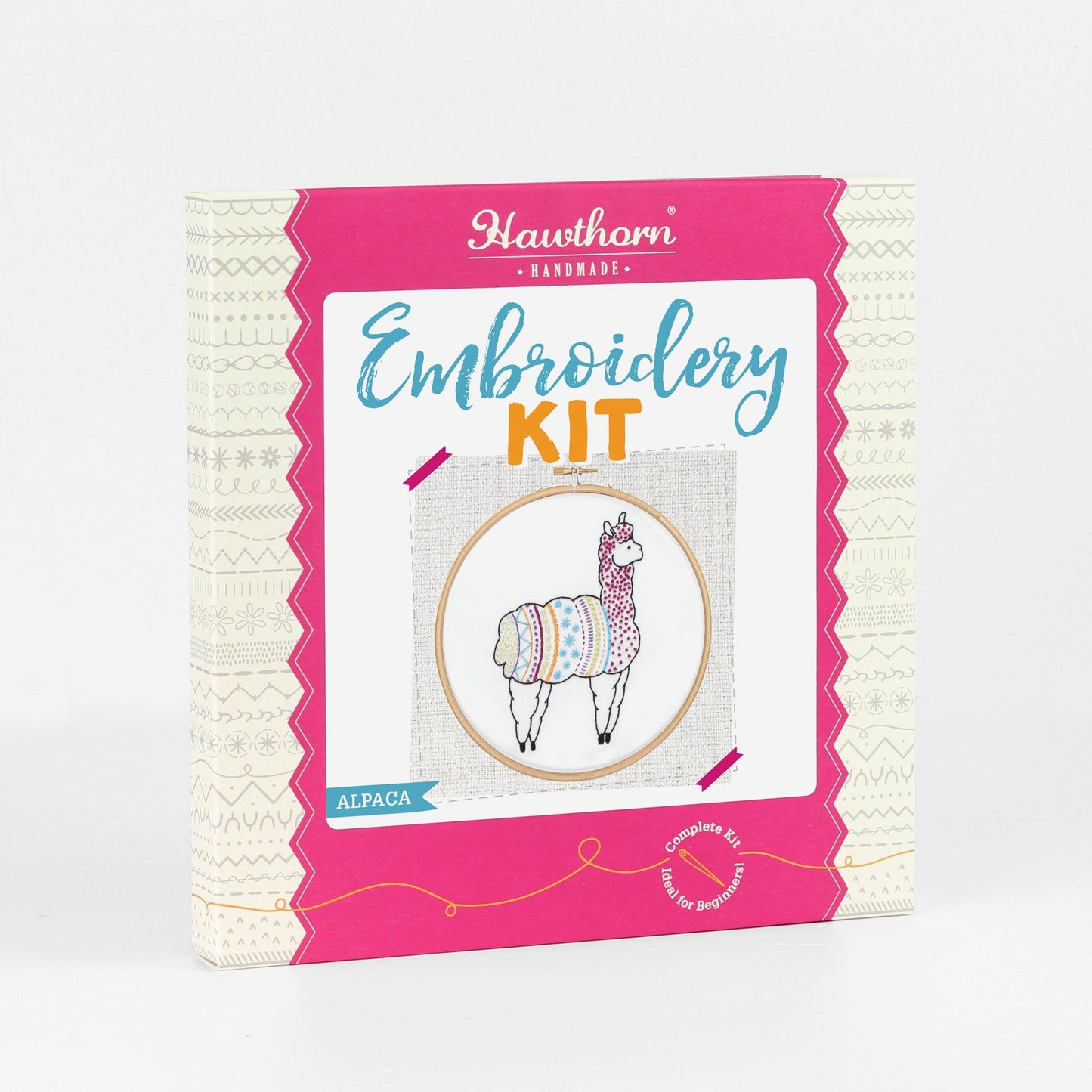 Alpaca Embroidery Kit for Beginners