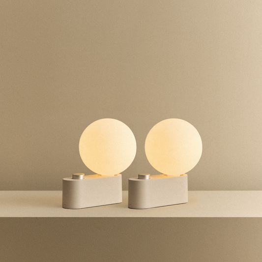 Alumina Multi-Use Lamp in Blossom - Set of 2