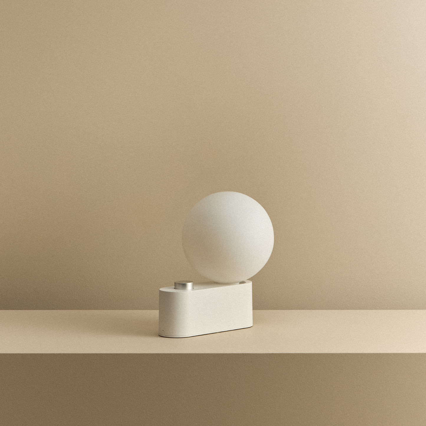 Alumina Multi-Use Lamp in Chalk