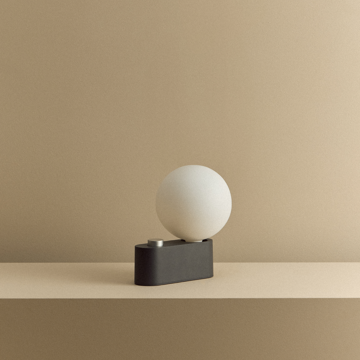 Alumina Multi-Use Lamp in Charcoal