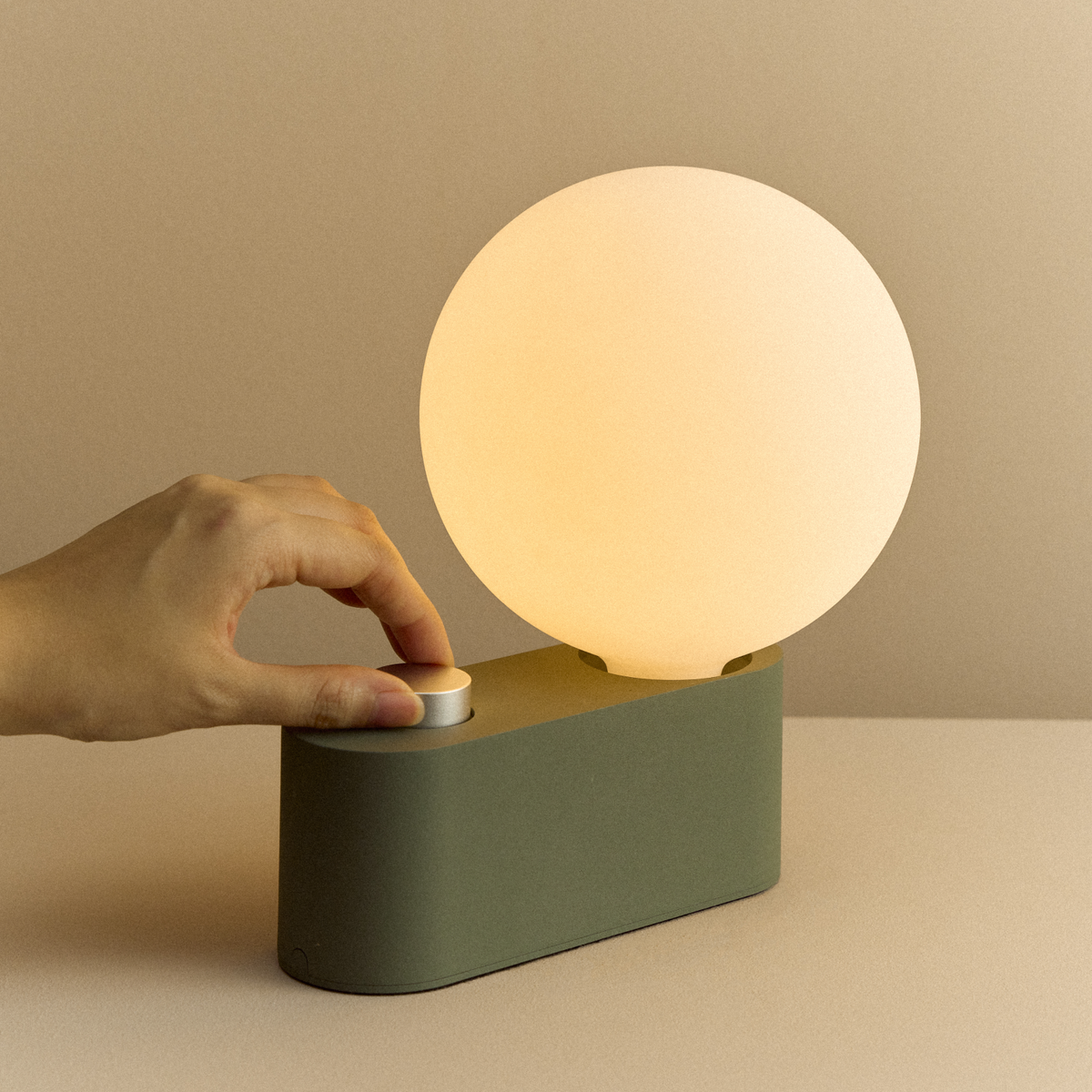 Alumina Multi-Use Lamp in Sage - Set of 2