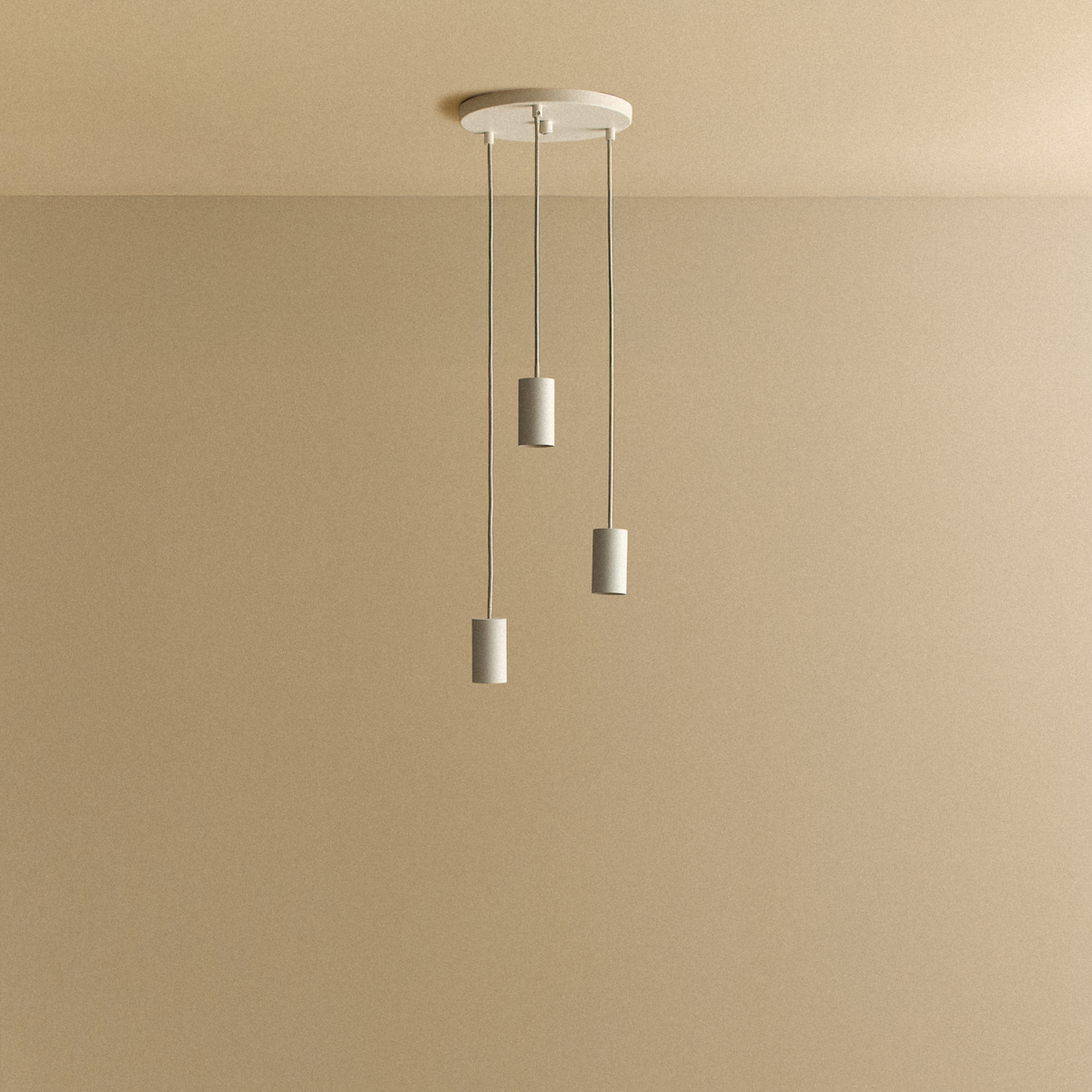 Alumina Triple Pendant