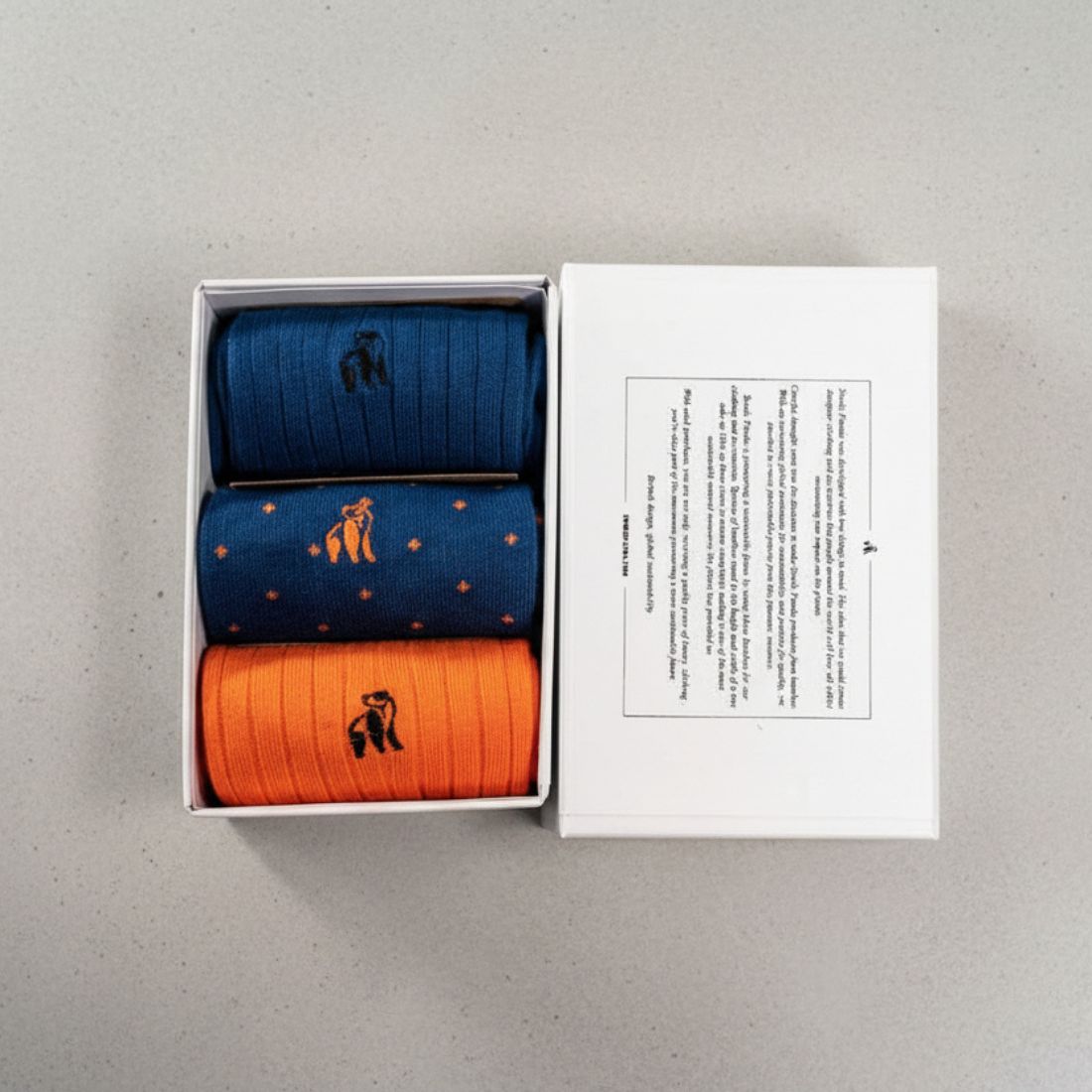 Simply Style Sock Box - 3 Pairs of Bamboo Socks (His)
