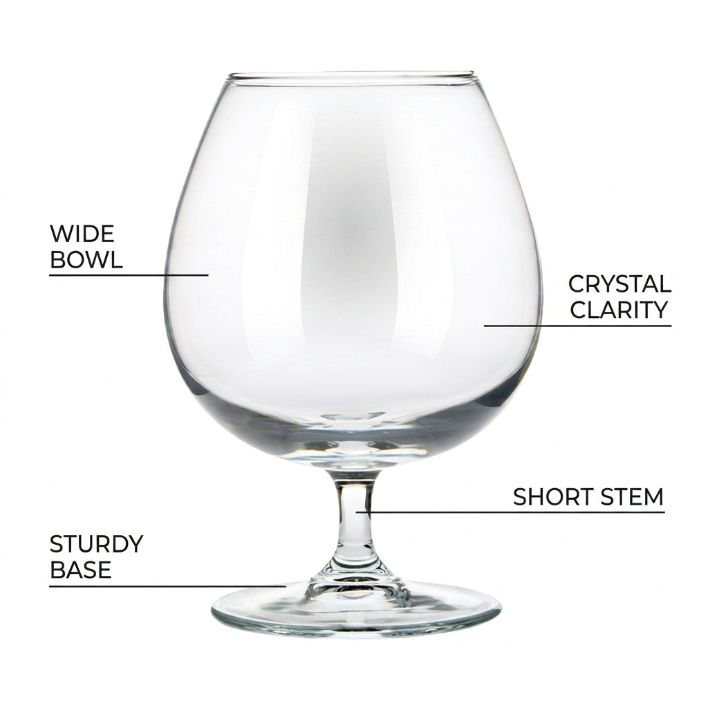 Glass Brandy Balloon - 550ml