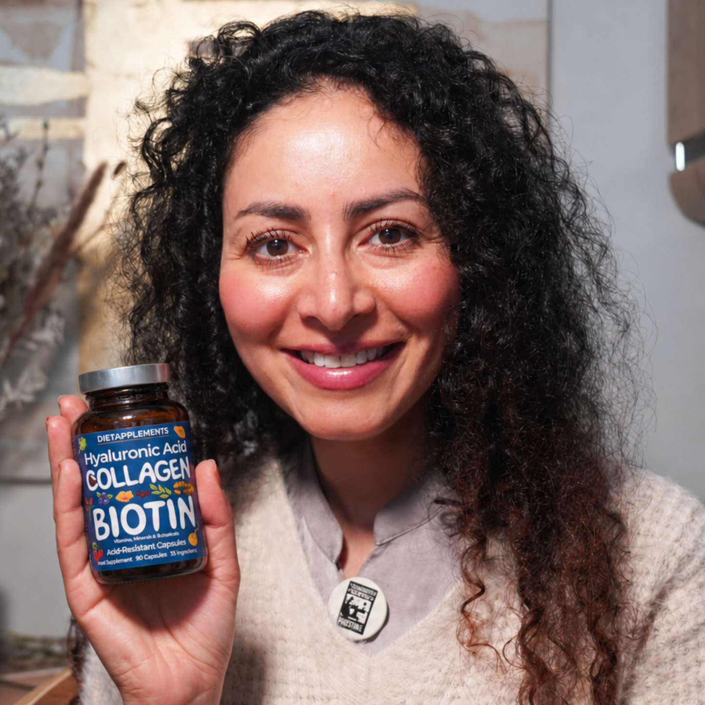 Marine Collagen, Hyaluronic Acid, Biotin, Vitamins, Minerals & Superfood - 35 Ingredients