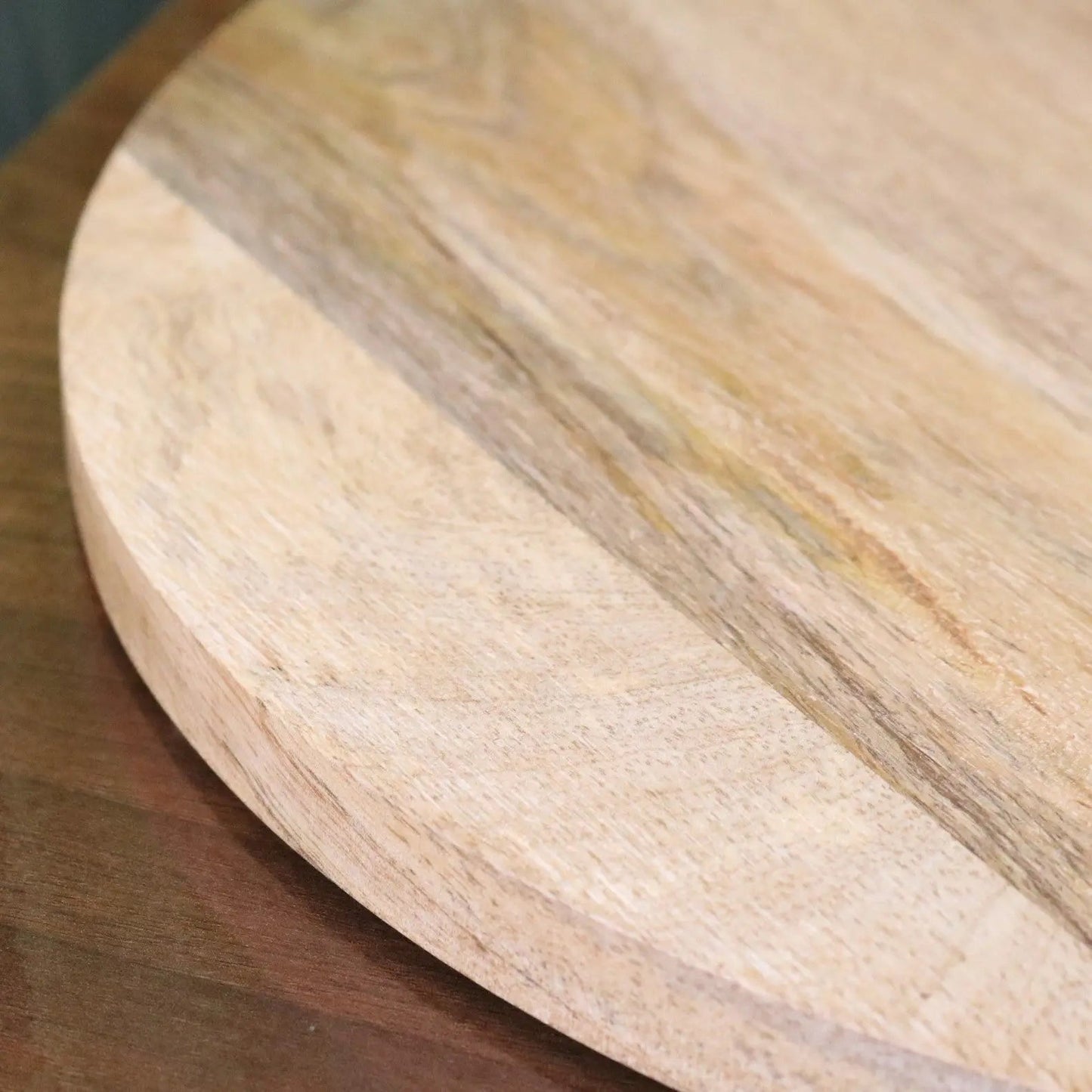 Amba Rustic Round Wooden Serving Board 38cm